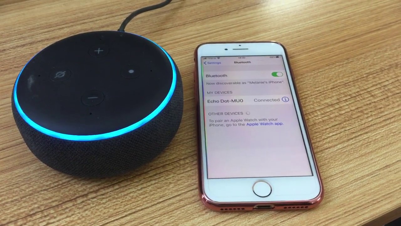 How To Pair An Echo Dot