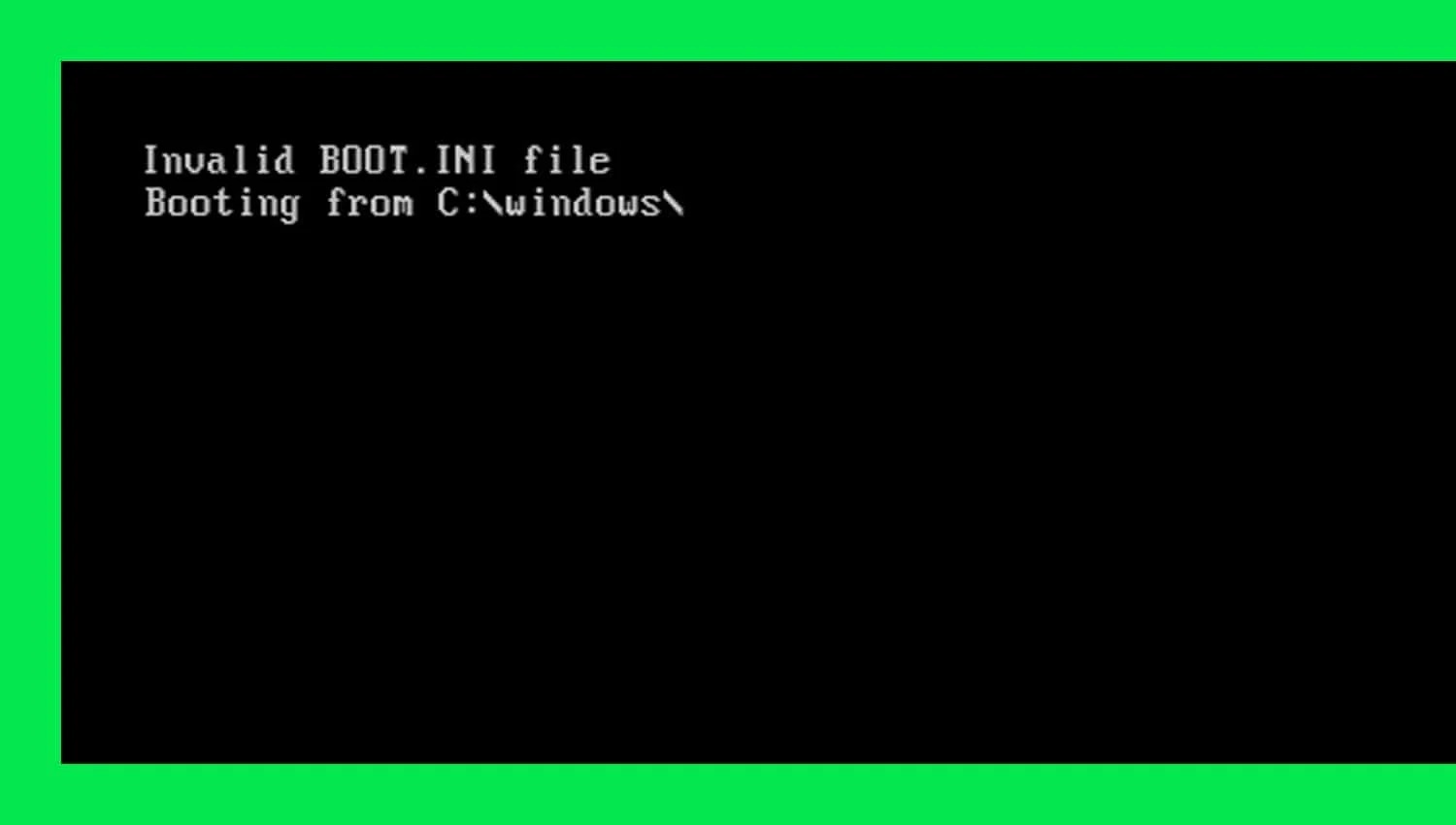 how-to-repair-or-replace-boot-ini-in-windows-xp-easy