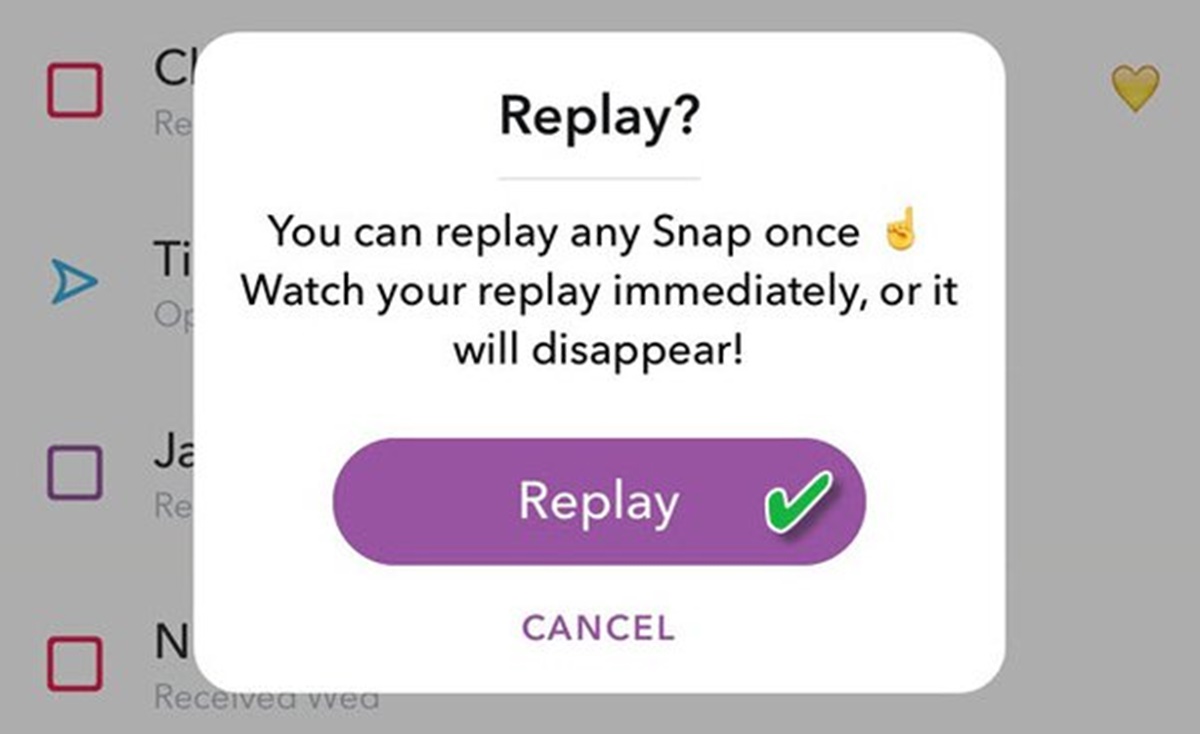 How To Replay On Snapchat
