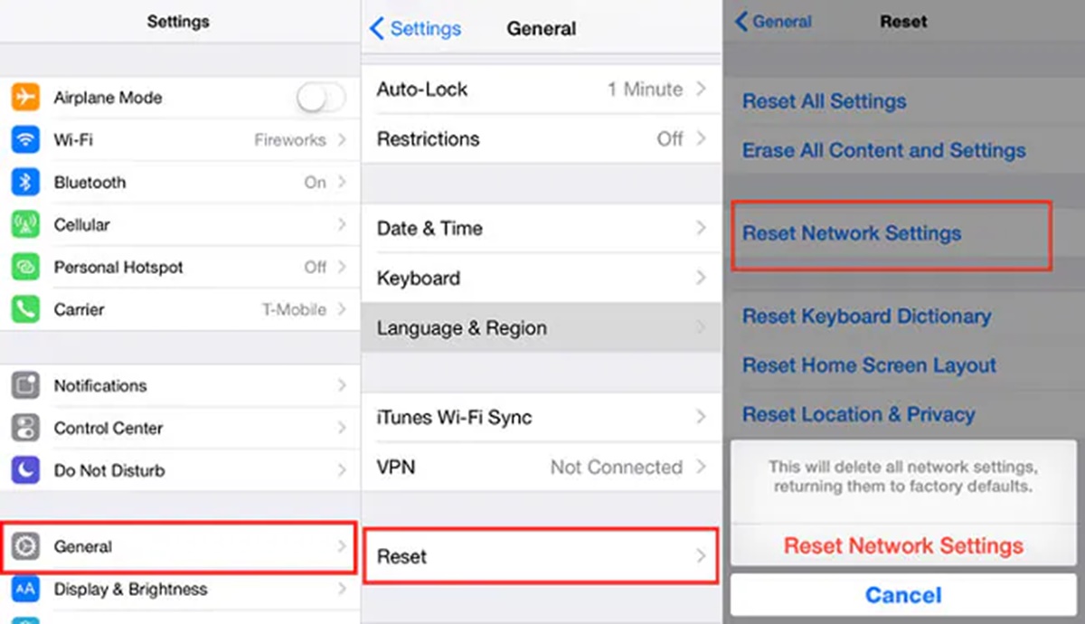 How To Reset Network Settings On Your iPhone