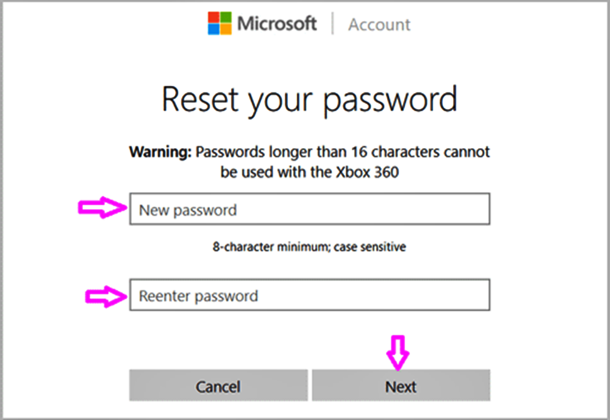 How To Reset Your Microsoft Account Password