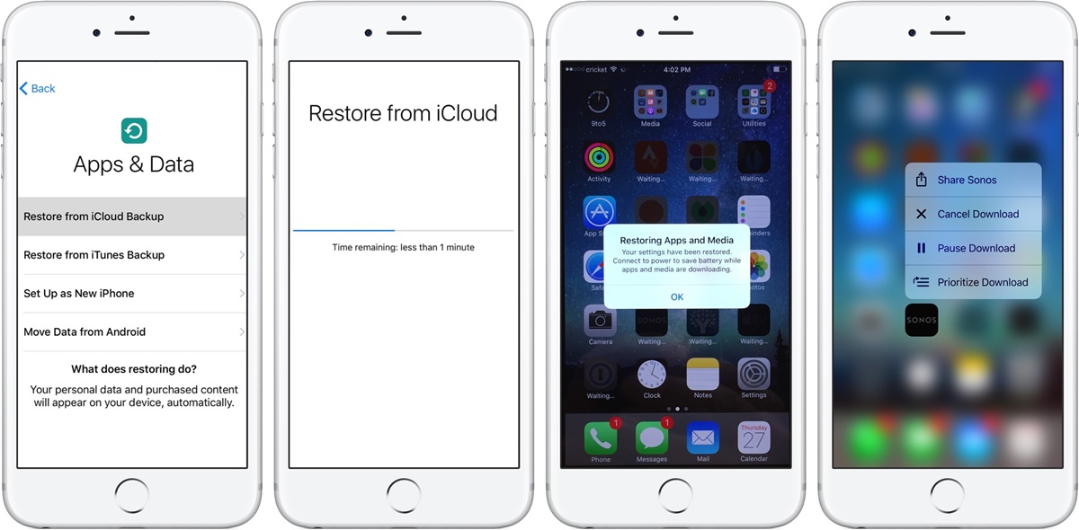 How To Restore Your iPhone From A Backup