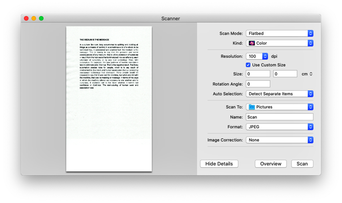 How To Scan A Document On Mac