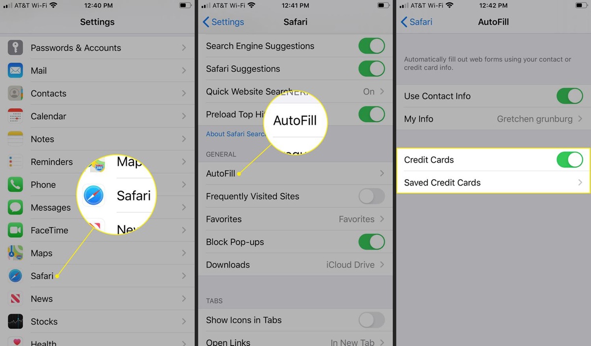 How To Scan Credit Card Numbers In Safari For IPhone