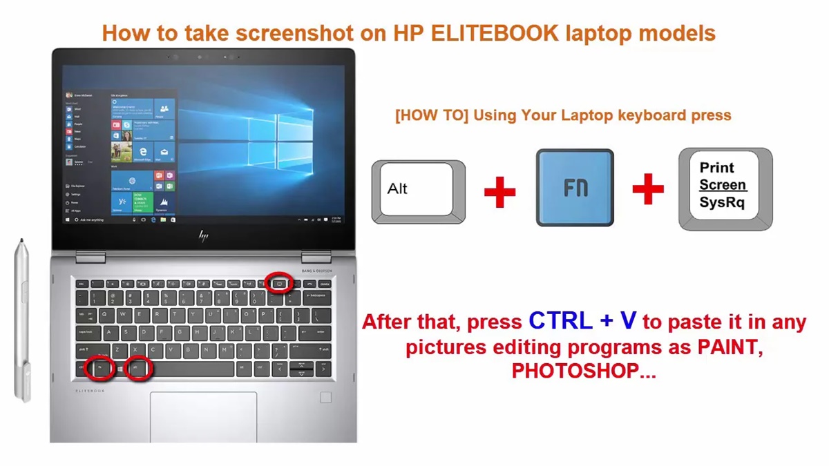 How To Screenshot On HP Envy
