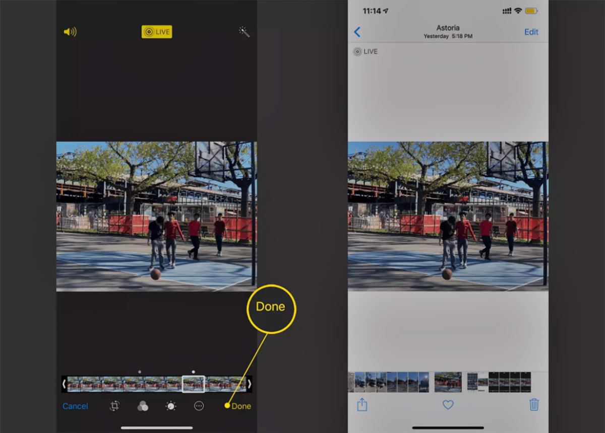 How To Select A Frame From A Live Photo