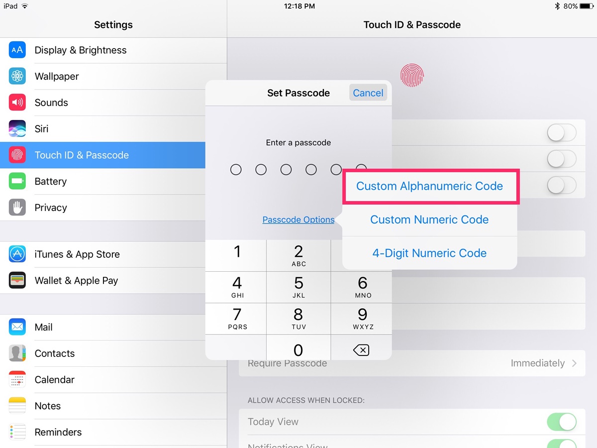 How To Set A Passcode On iPhone And iPod Touch