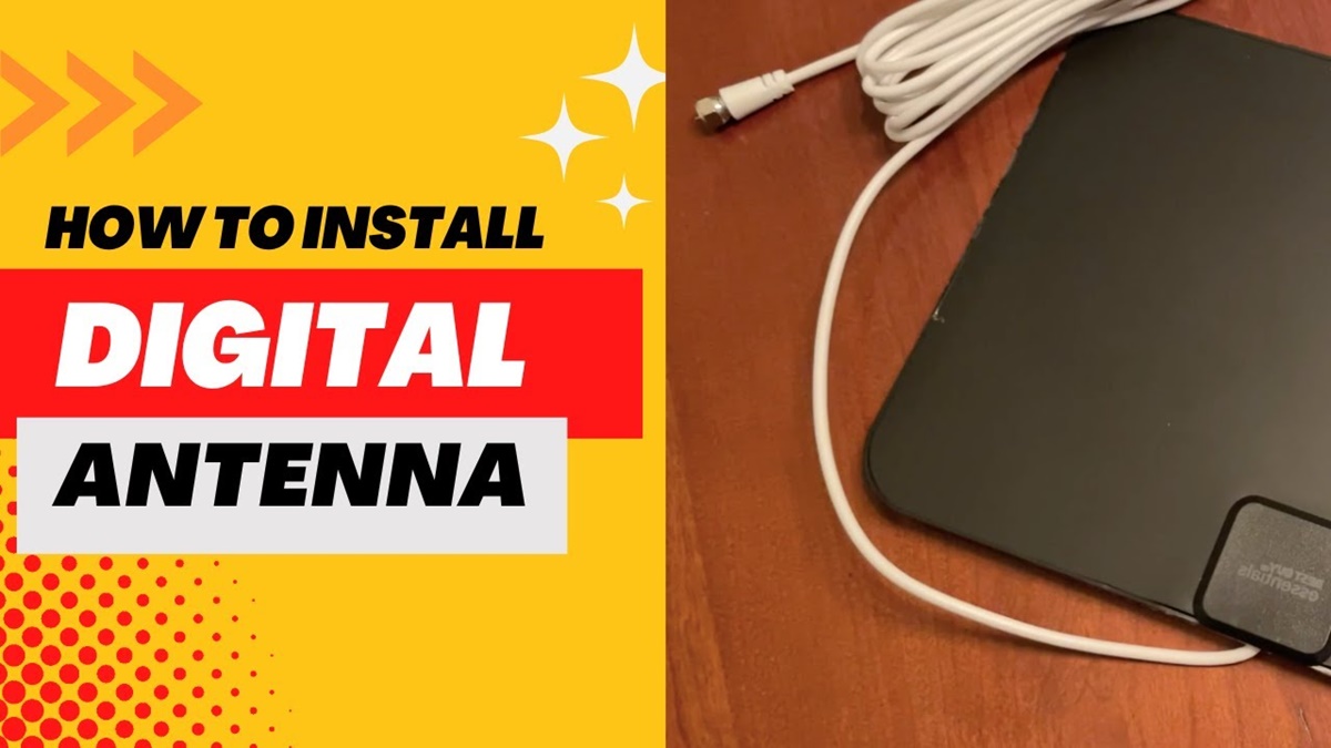 How To Set Up And Connect A Digital Antenna To Your TV