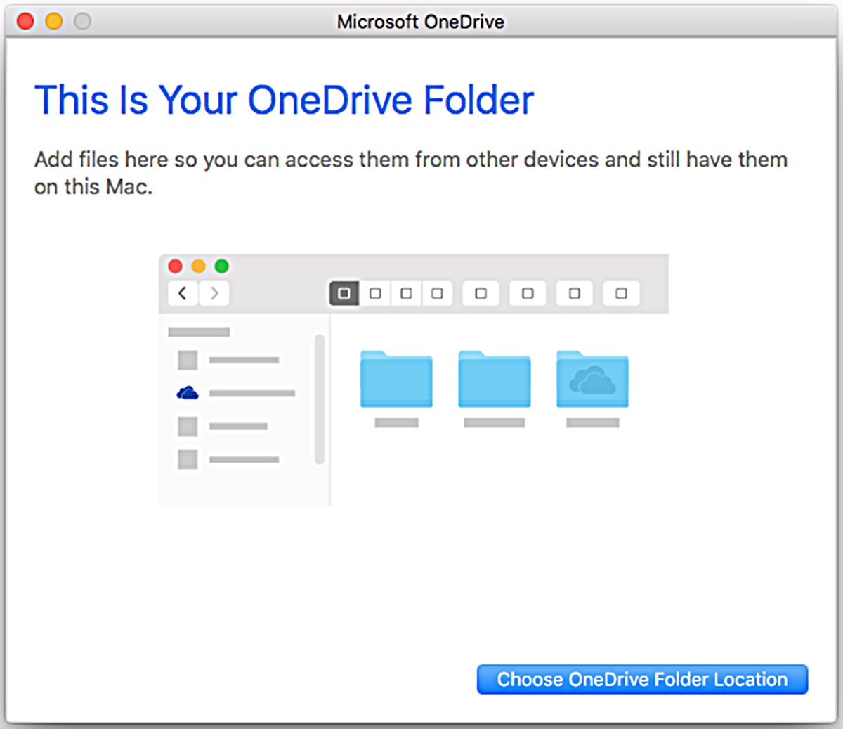 How To Set Up Microsoft OneDrive For Mac