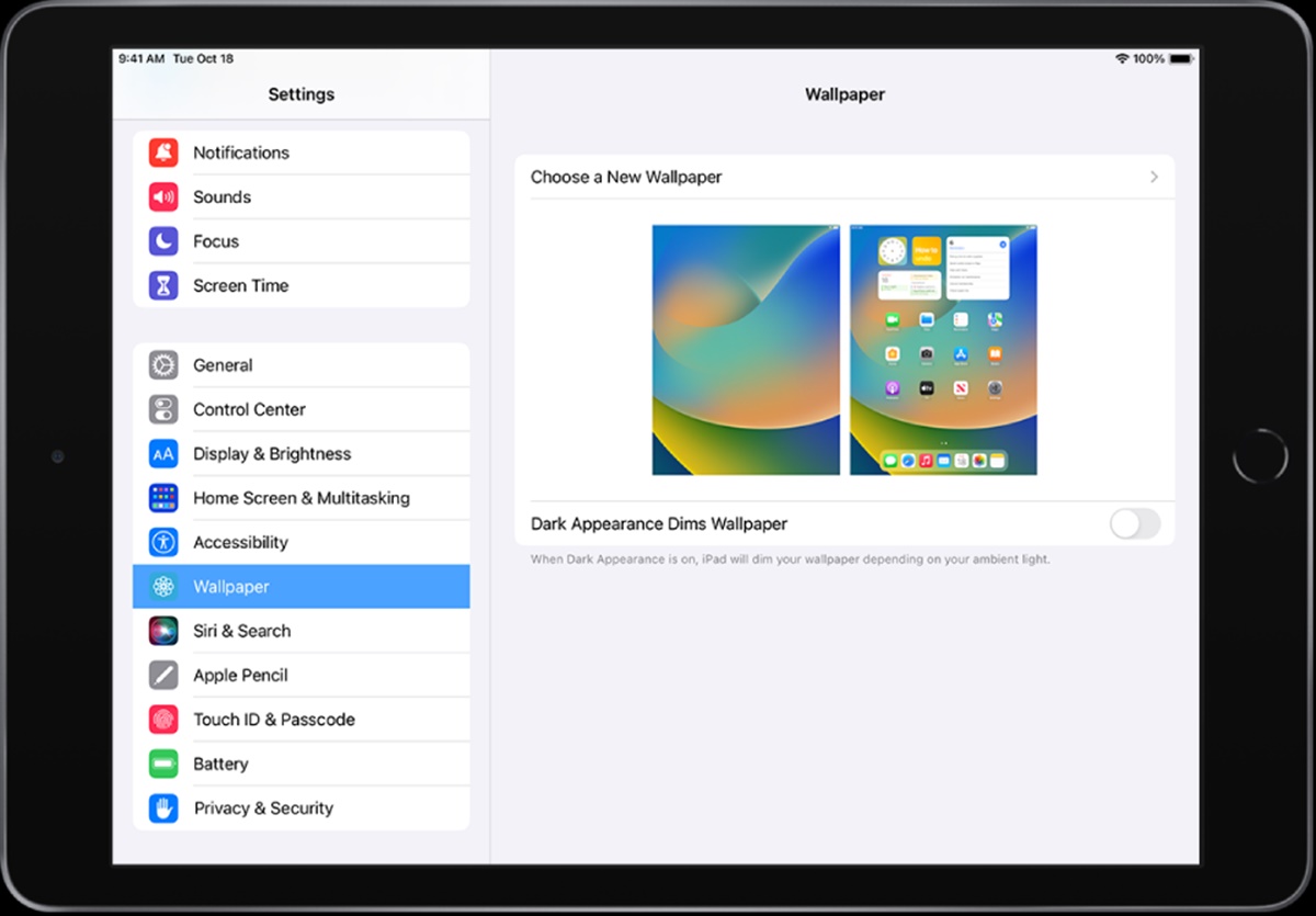 How To Set Your IPad’s Background Wallpaper