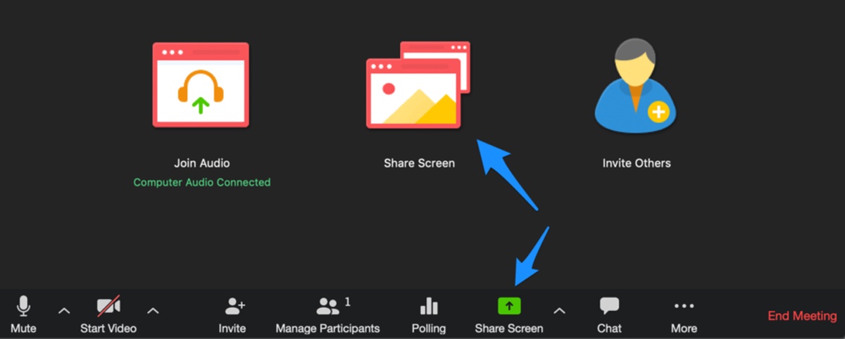How To Share A Screen On Zoom