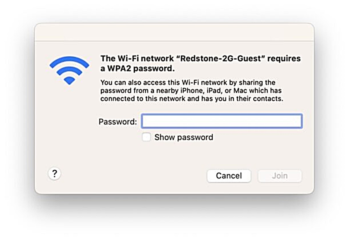 How To Share A Wi-Fi Password To Mac