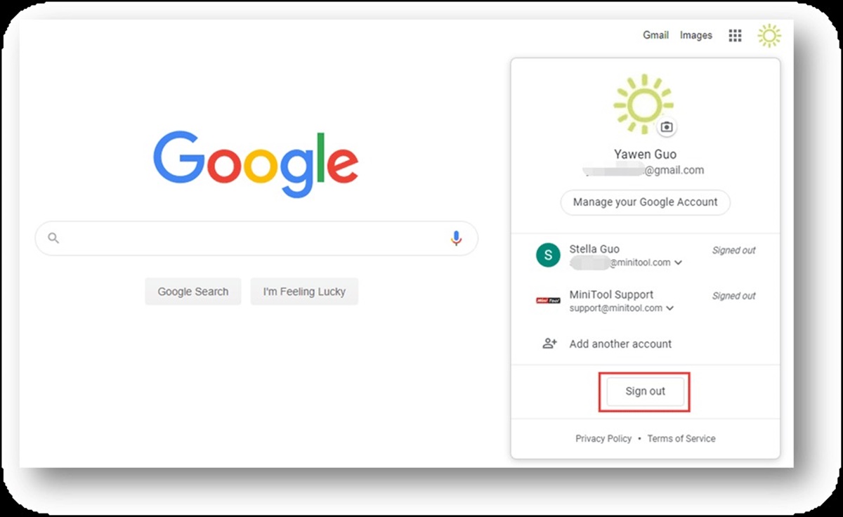 How To Sign Out Of Gmail