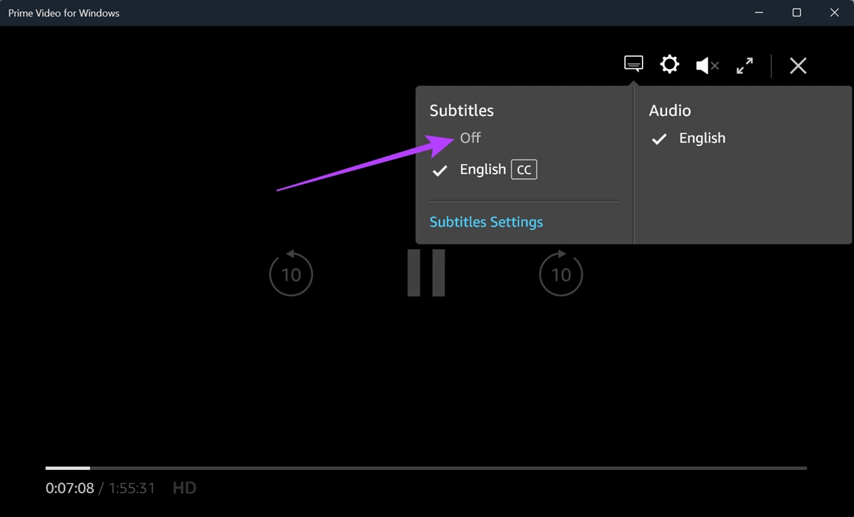 How To Turn Off Subtitles On Amazon Prime Video