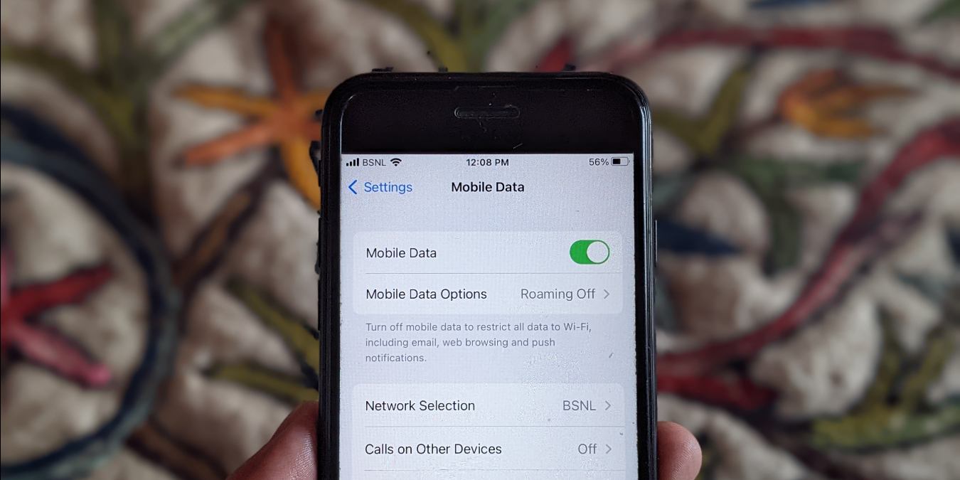 How To Turn On Mobile Data