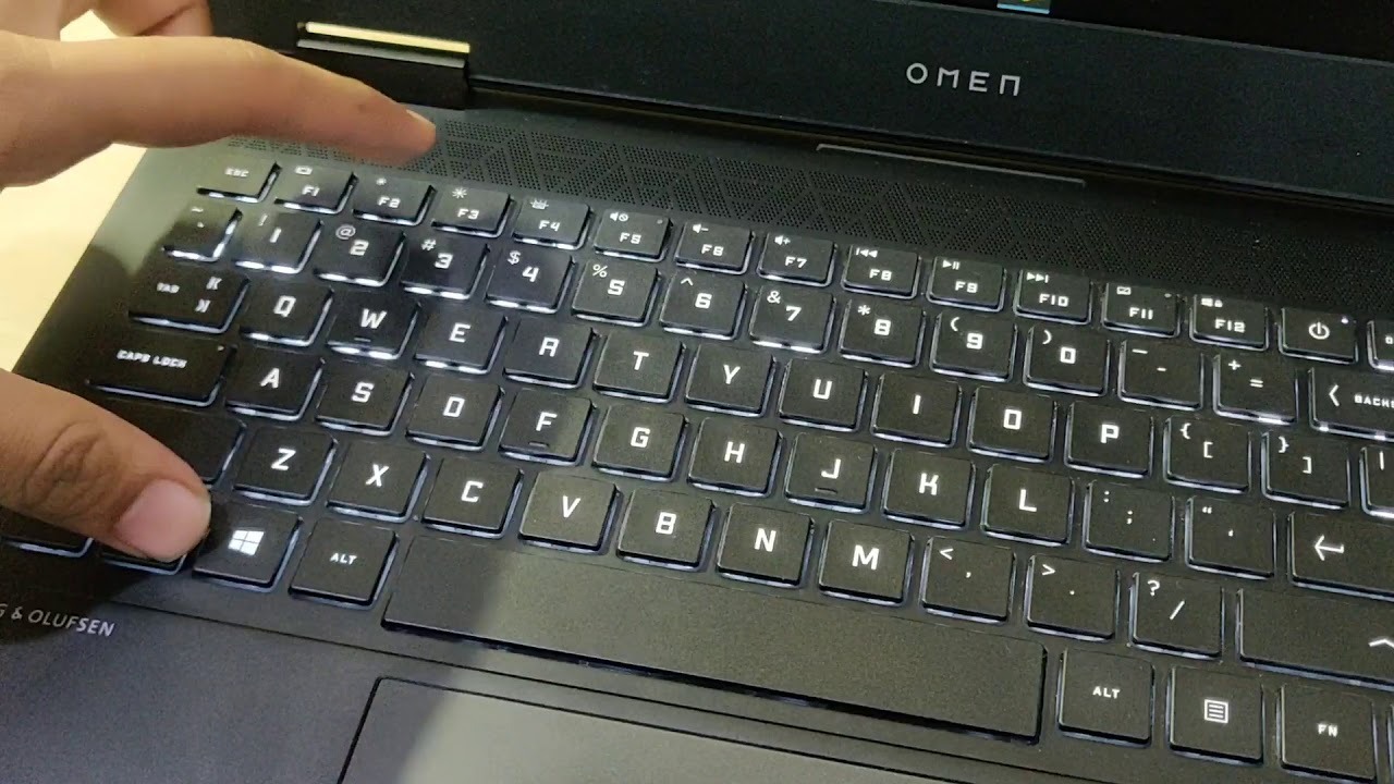 How To Turn On The Keyboard Light On An HP Laptop