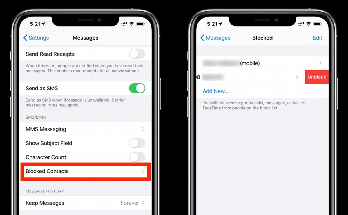 How To Unblock A Number On iPhone Or iPad