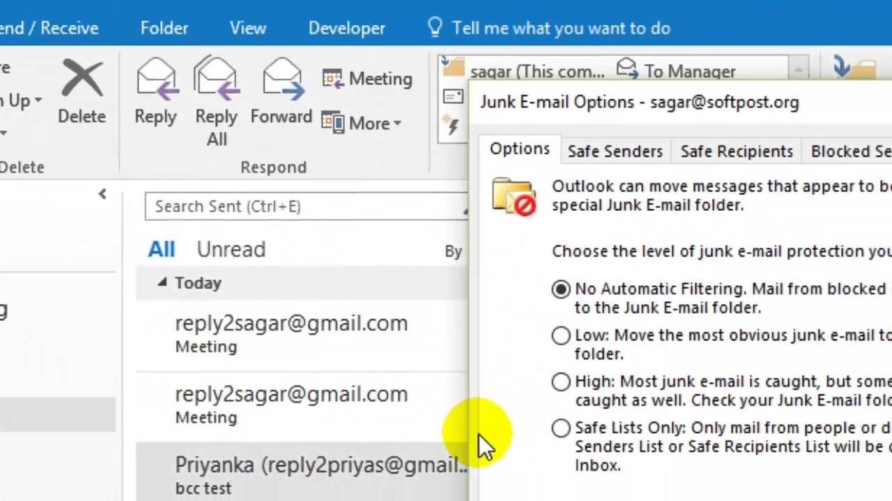 How To Unblock A Sender In Outlook.com