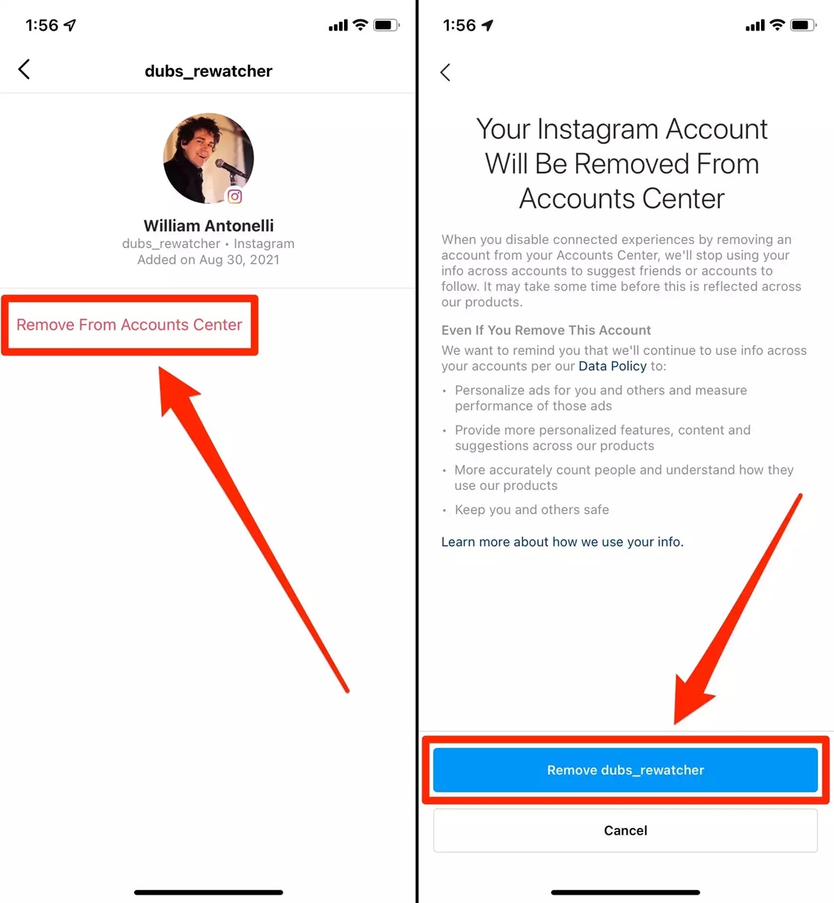 how-to-unlink-facebook-from-instagram