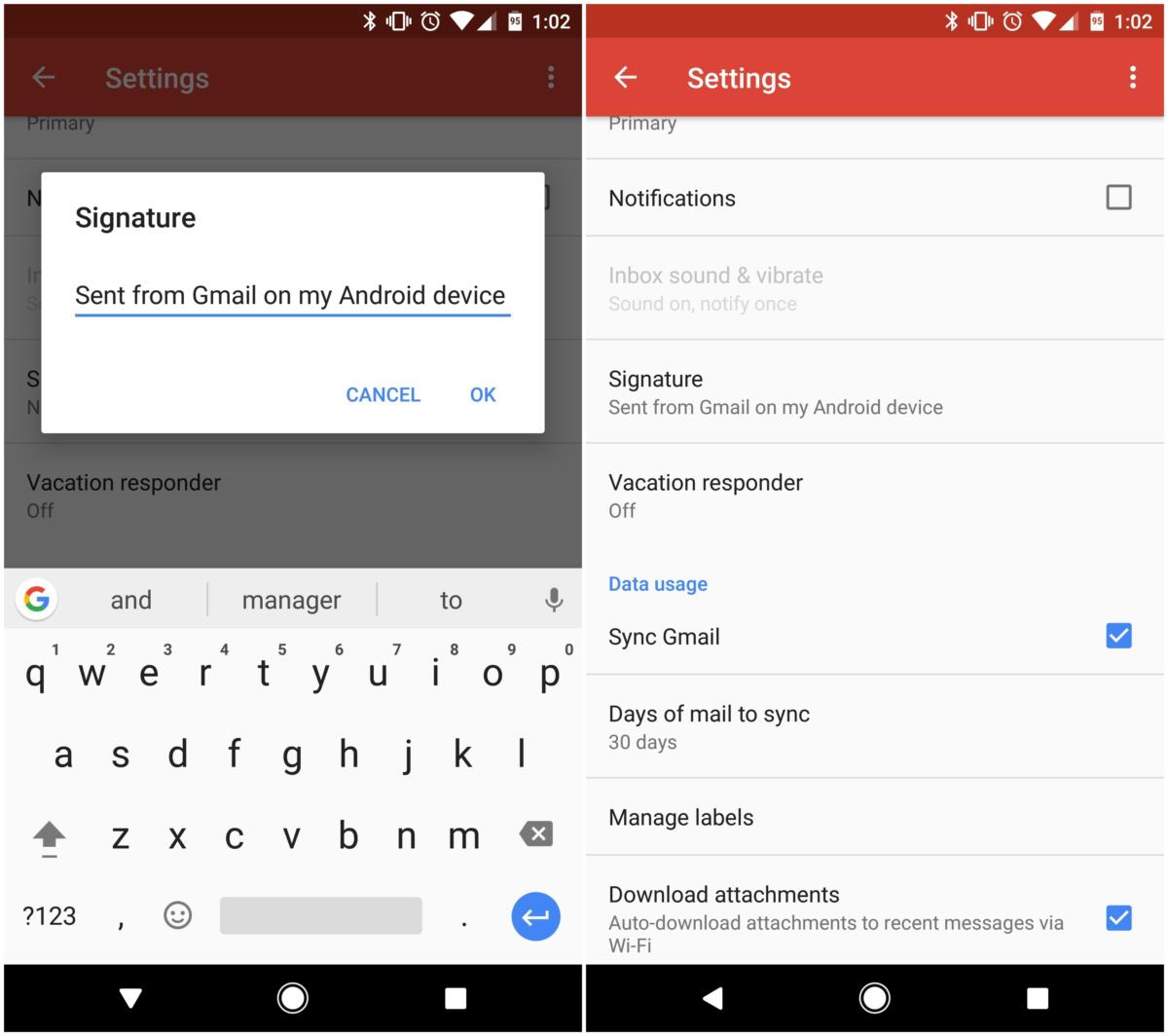 How To Use A Gmail Mobile Signature