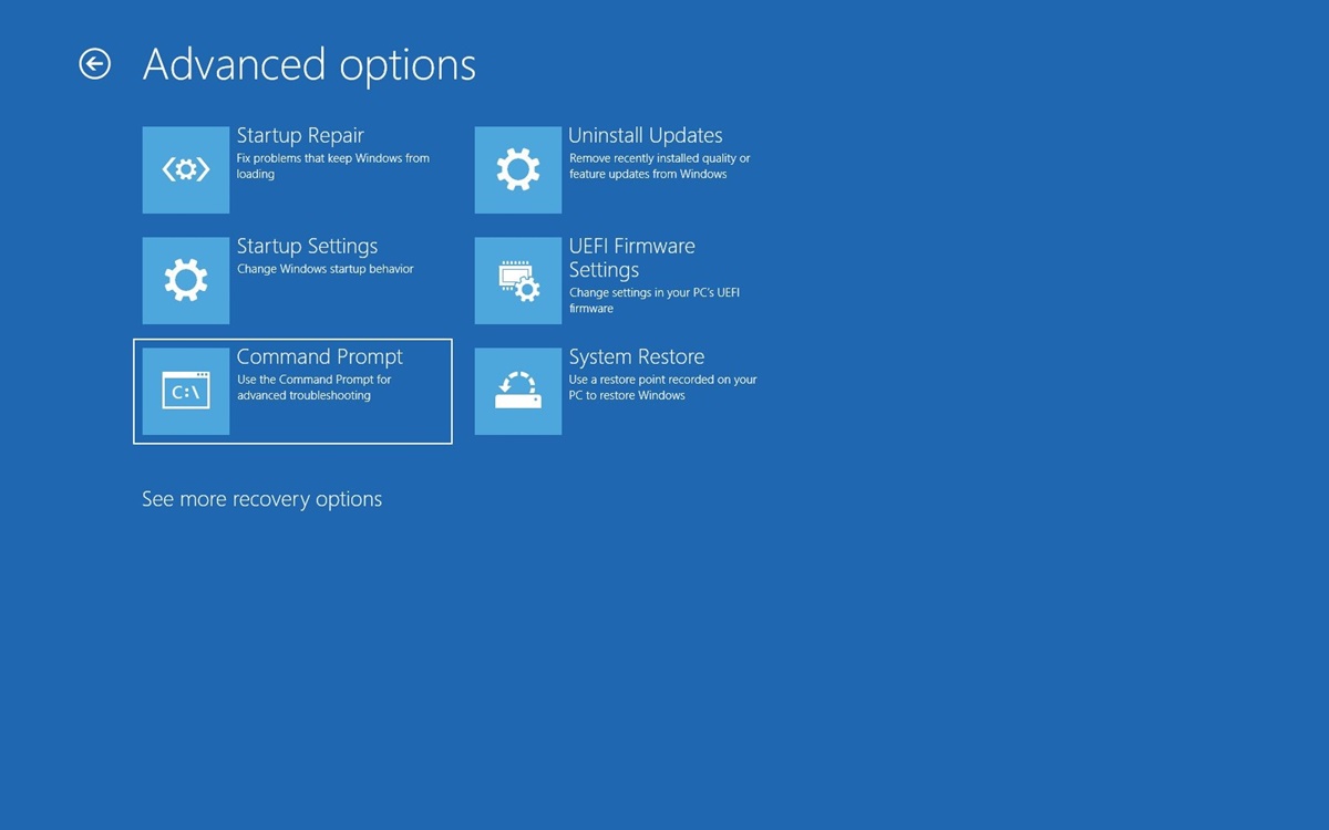 How To Use Advanced Startup Options In Windows