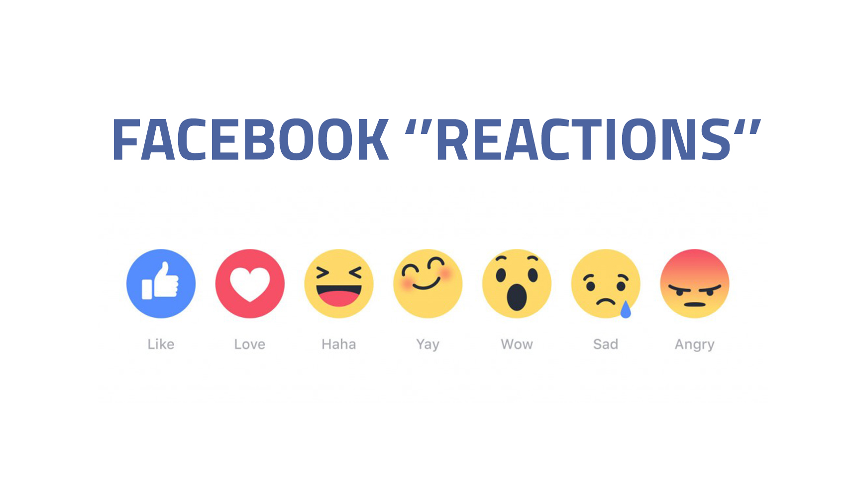 How To Use Facebook Reactions
