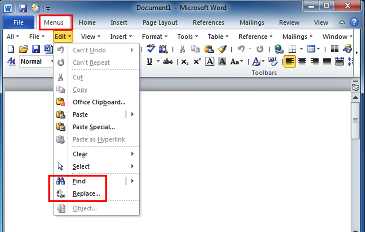 How To Use Find And Replace In Word