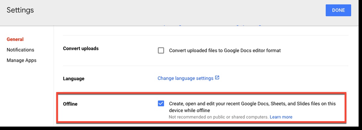 How To Use Google Drive Offline