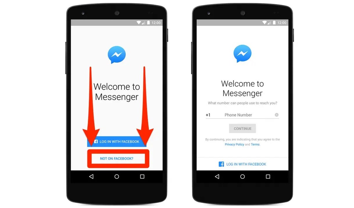 How To Use Messenger Without A Facebook Account