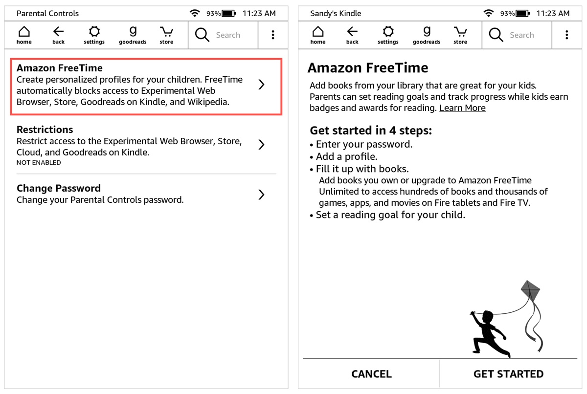How To Use Parental Controls On Kindle