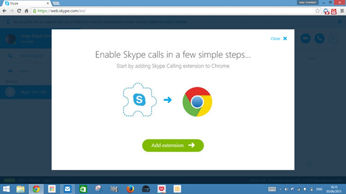 How To Use Skype In Your Browser