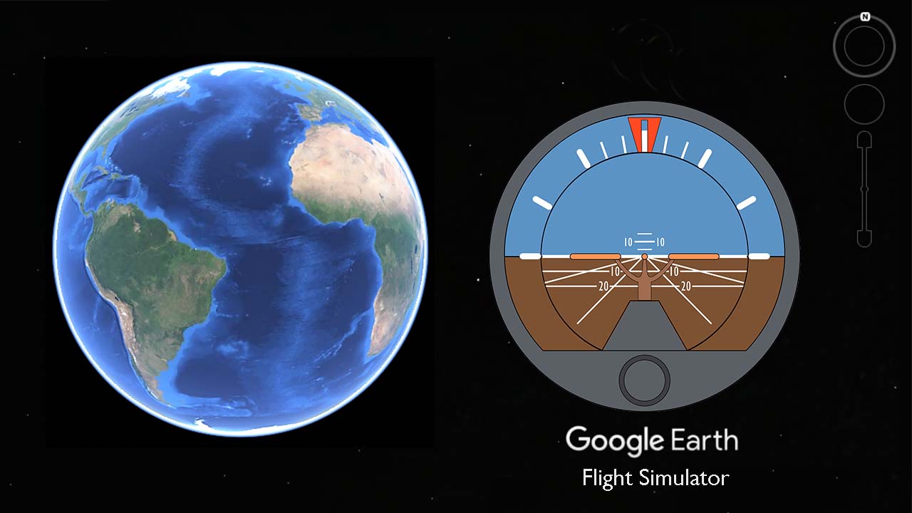 How To Use The Hidden Google Earth Flight Simulator