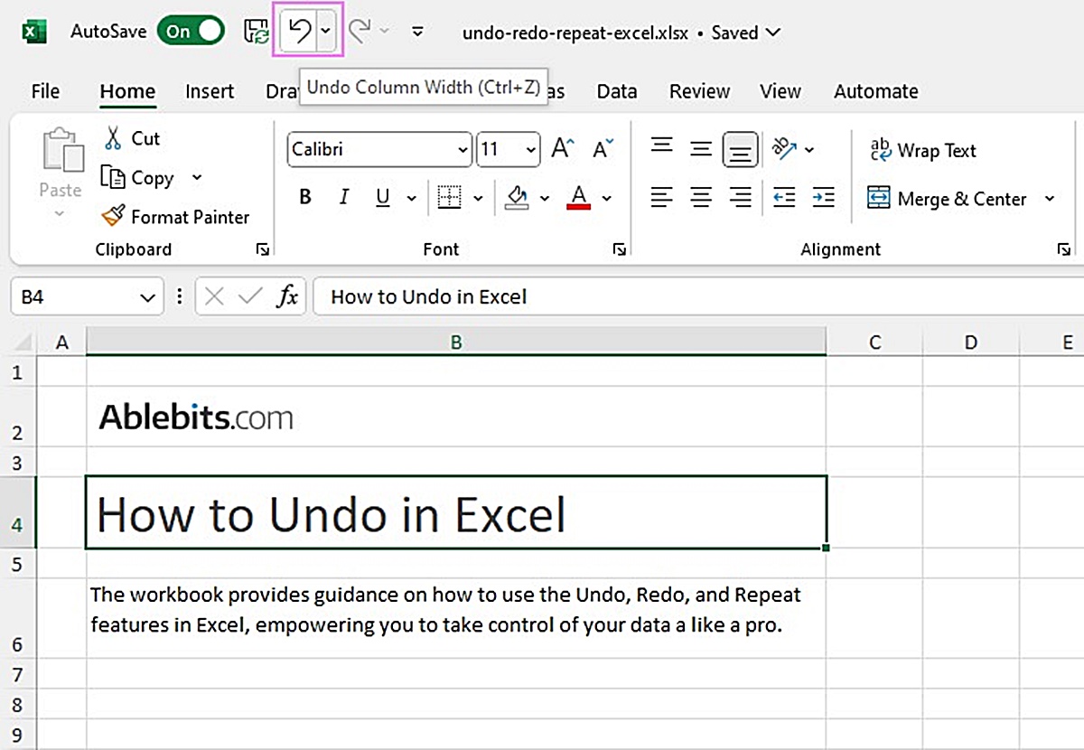 how-to-use-undo-redo-and-repeat-in-excel