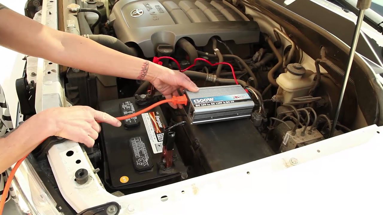Installing A Power Inverter In A Car Or Truck