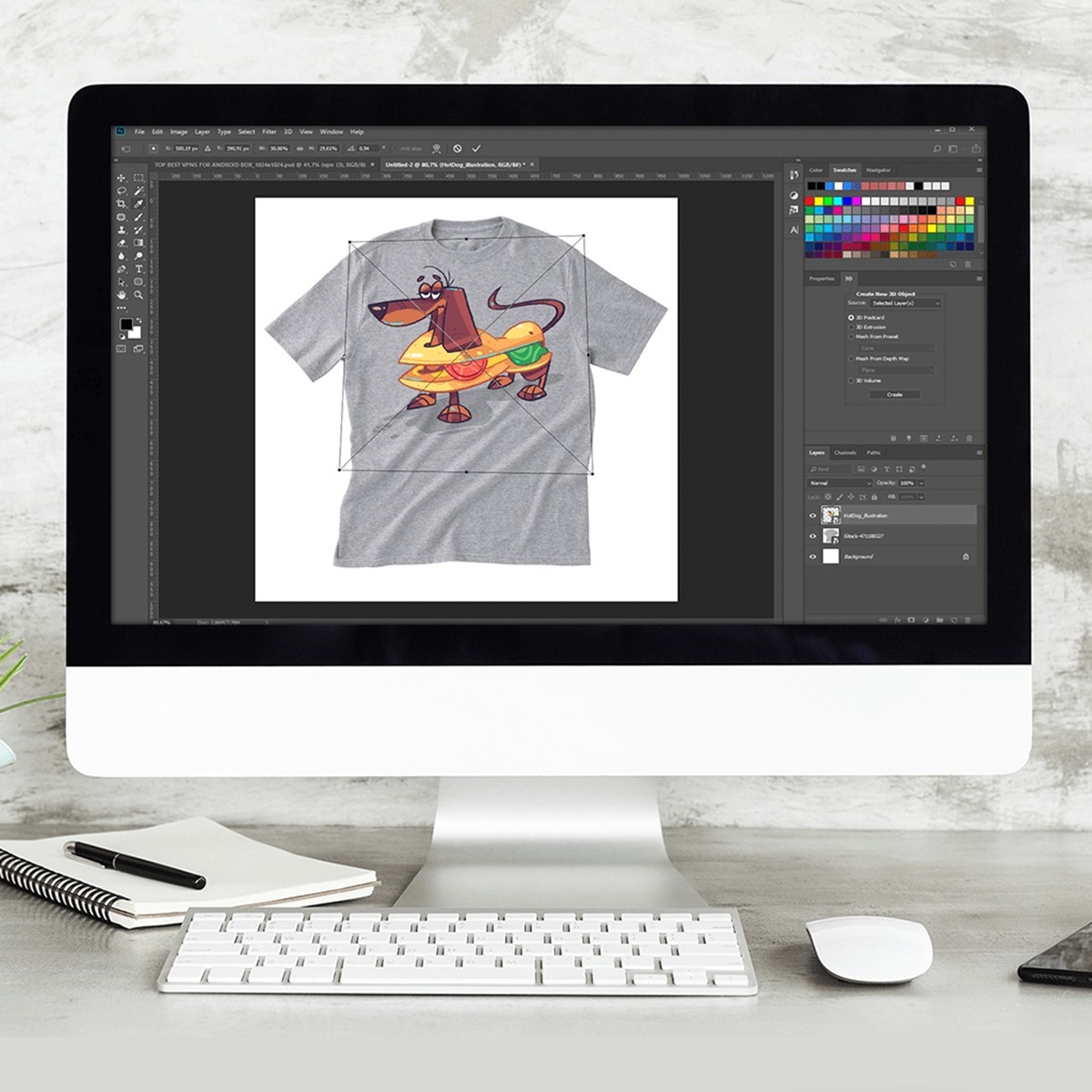 Mac T-Shirt Design Software For Iron-On Transfers