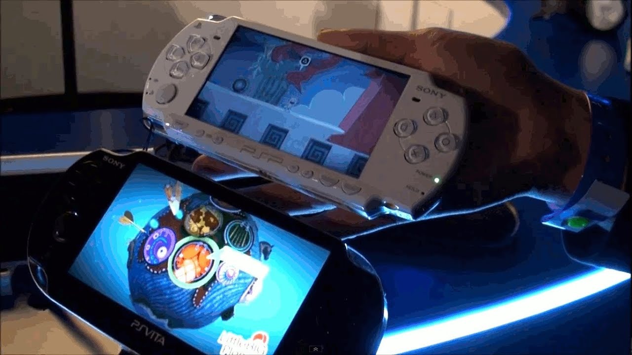 PSP And PS Vita Side By Side