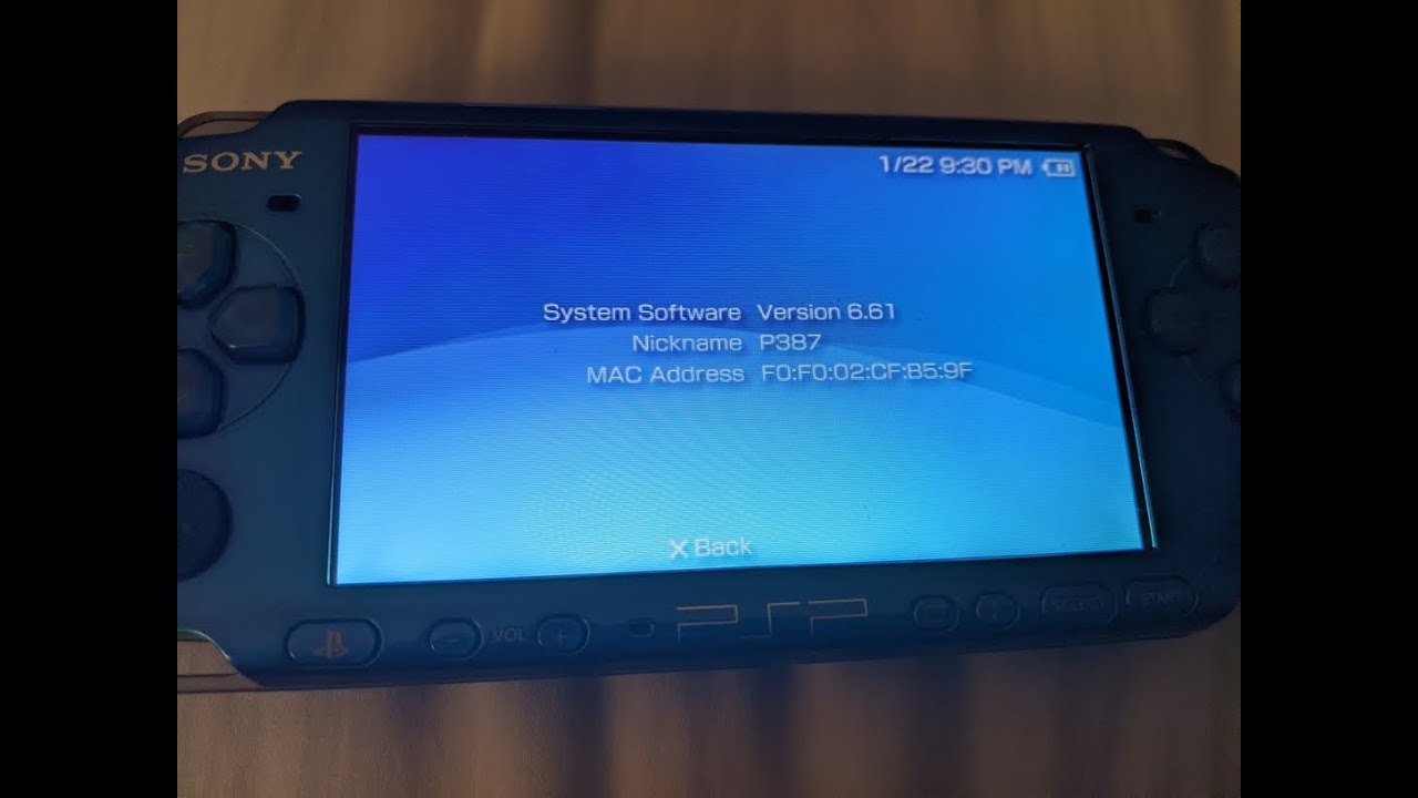 PSP FAQ – How Do I Update My PSP Firmware?