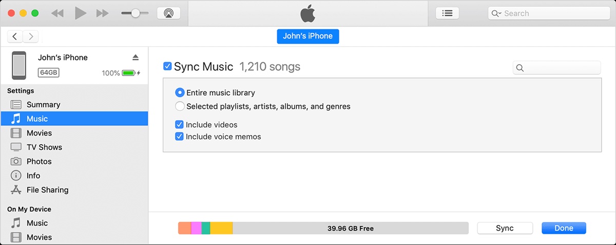 Sync Music To Your IPod Using ITunes