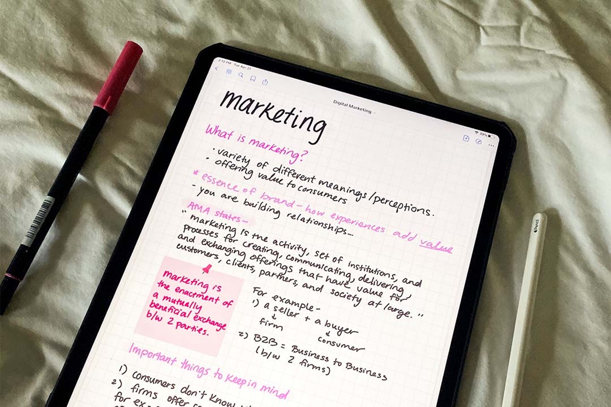 How To Take Better Notes With The iPad