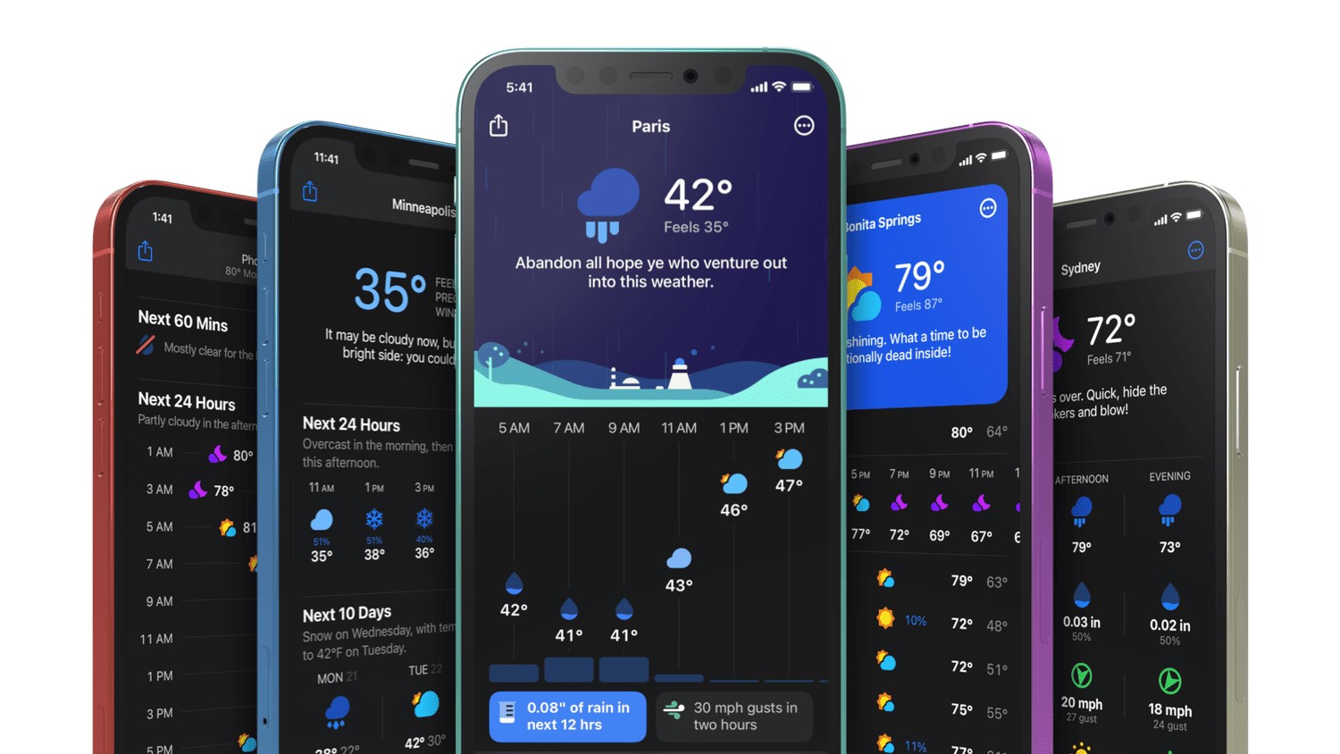 The Dark Sky Weather App Is Gone, But You Still Have Plenty Of Options