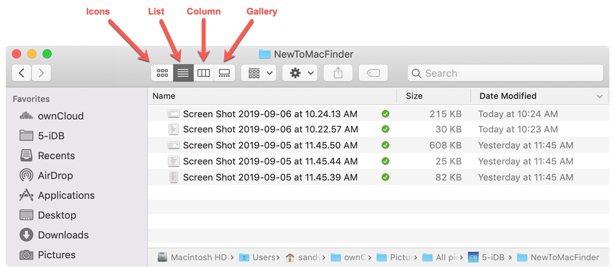 using-finder-views-on-your-mac