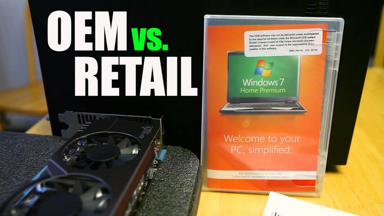 Using OEM Vs. Retail Parts For Your PC