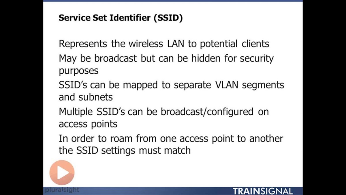 What Is A Service Set Identifier (SSID)?