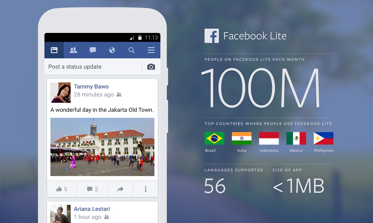 What Is Facebook Lite?
