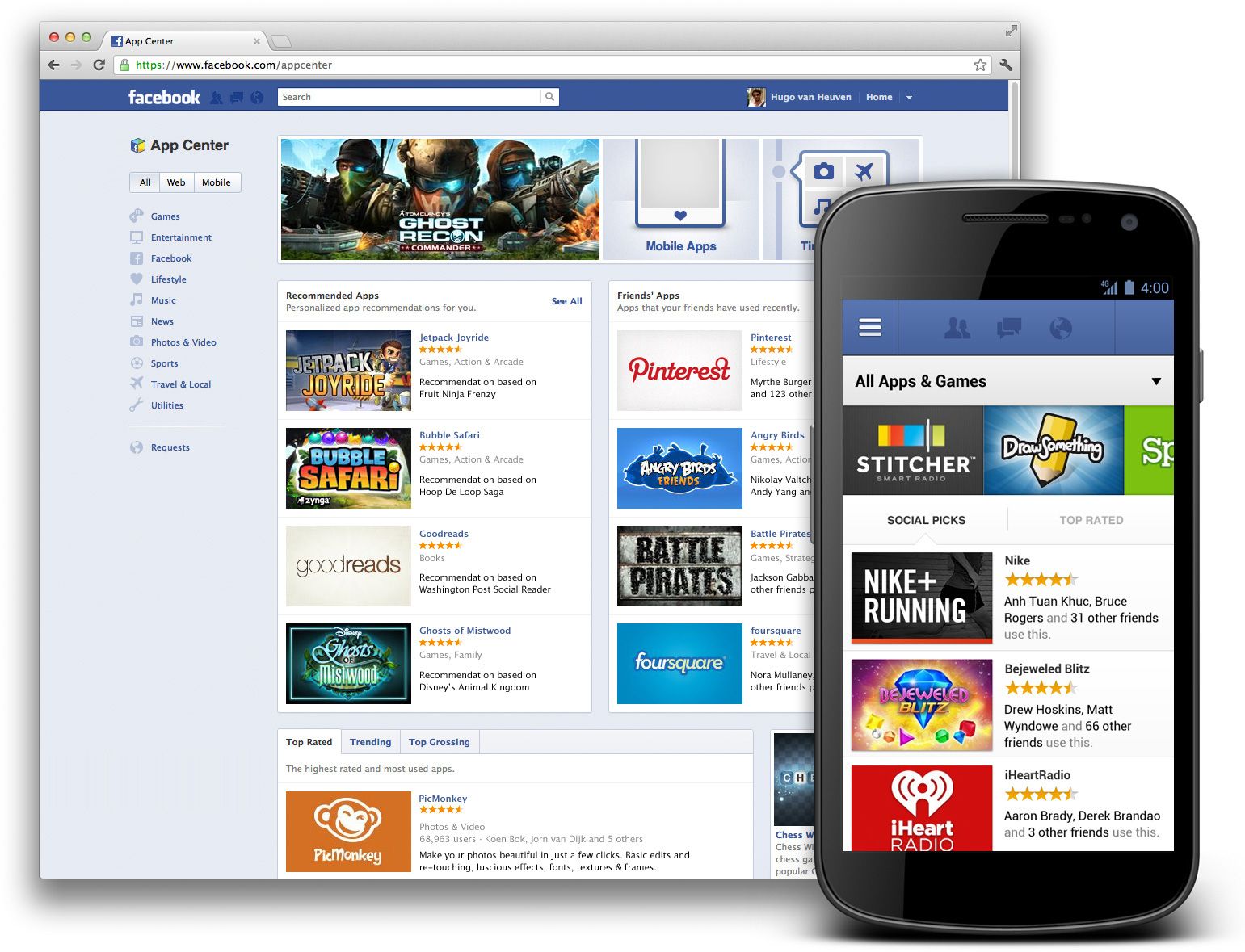 what-is-the-facebook-app-center
