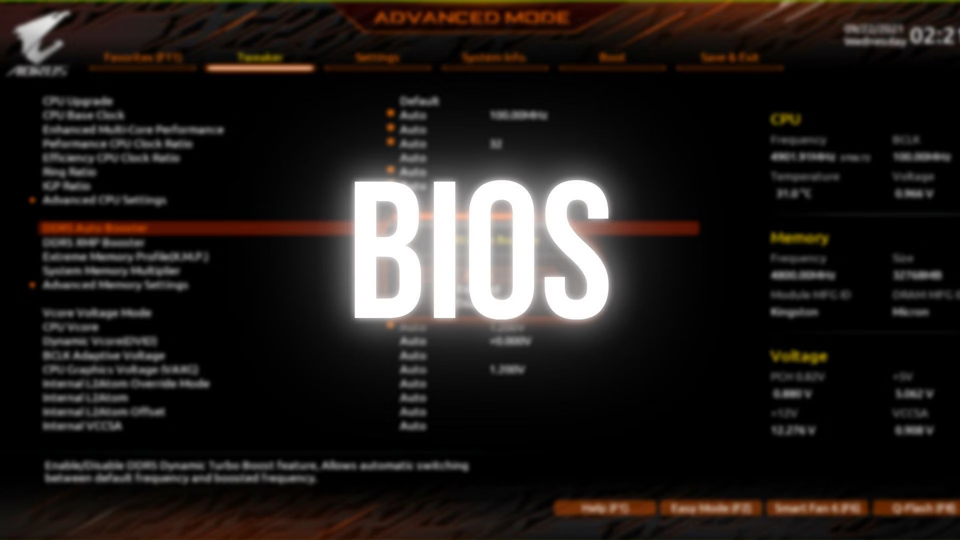 What Settings Are In The BIOS?