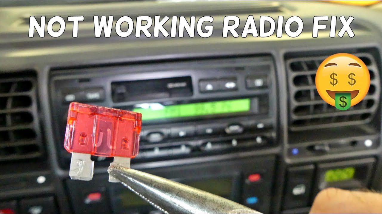 What To Do When Your Car Radio Won’t Turn On
