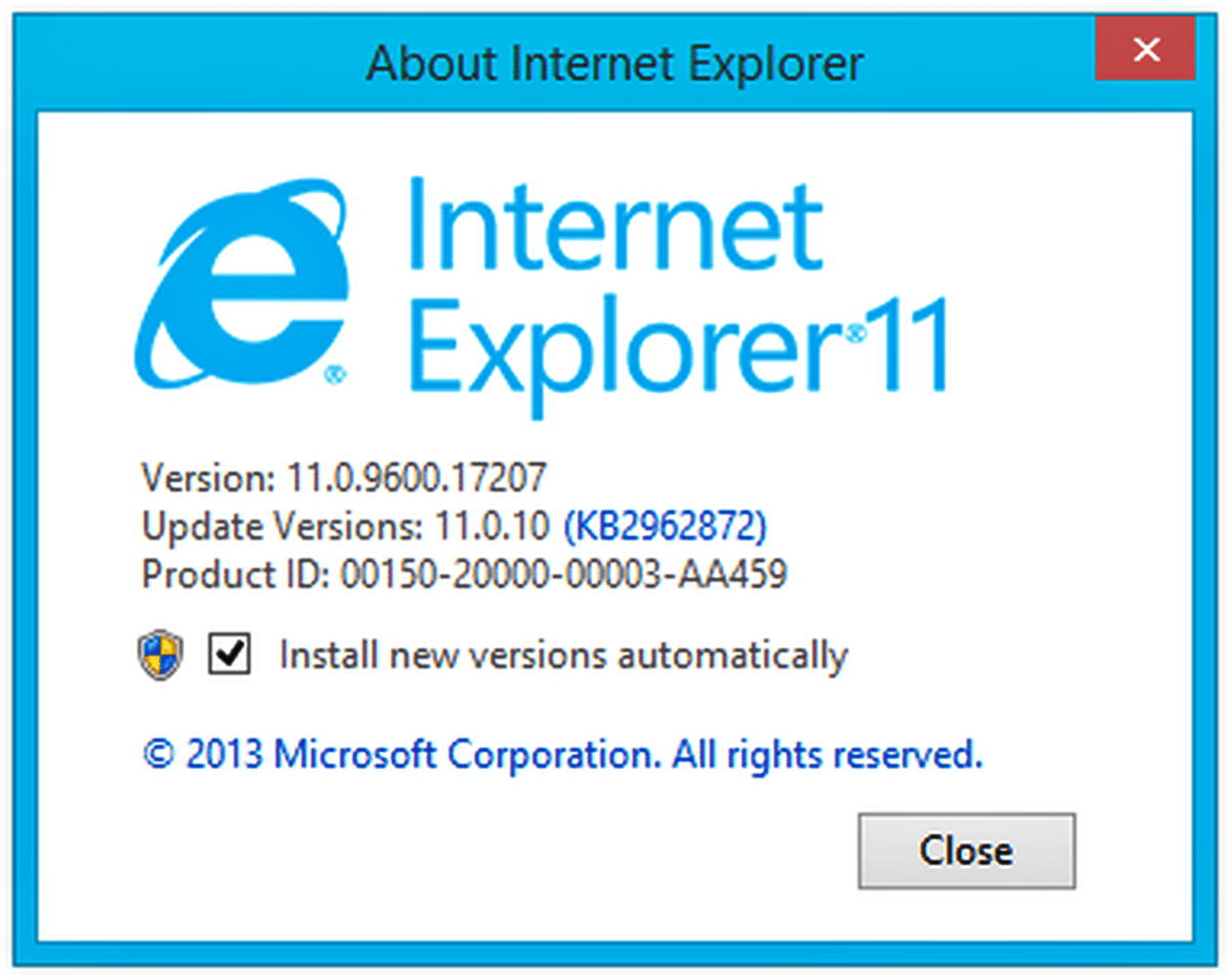 What Version Of Internet Explorer (IE) Do I Have?