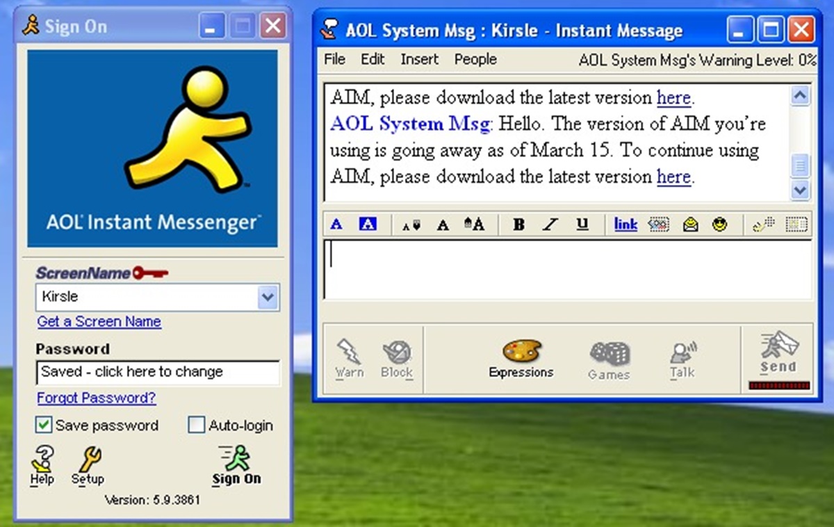 What Was AIM (AOL Instant Messenger)?