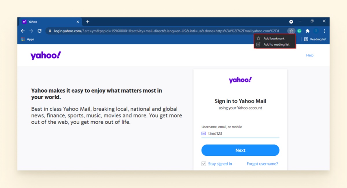 Why Yahoo Mail Doesn’t Keep You Logged In
